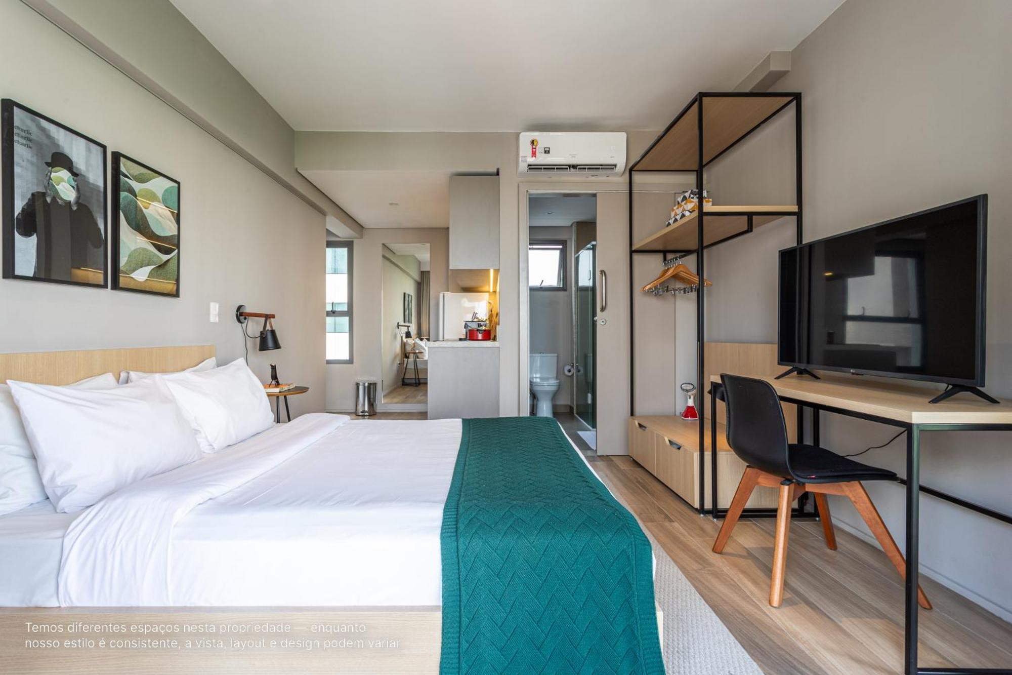 Apartamentos Novos Proximos Ao Masp E A Metros Da Estacao Consolacao E Avenida Paulista - Next Haddock São Paulo Room photo