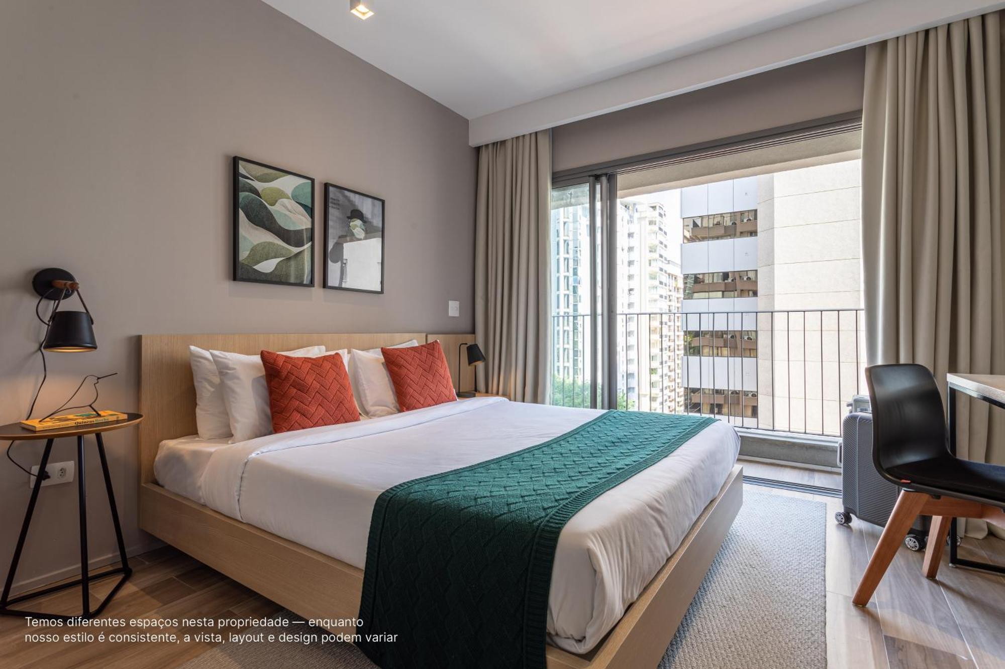 Apartamentos Novos Proximos Ao Masp E A Metros Da Estacao Consolacao E Avenida Paulista - Next Haddock São Paulo Room photo