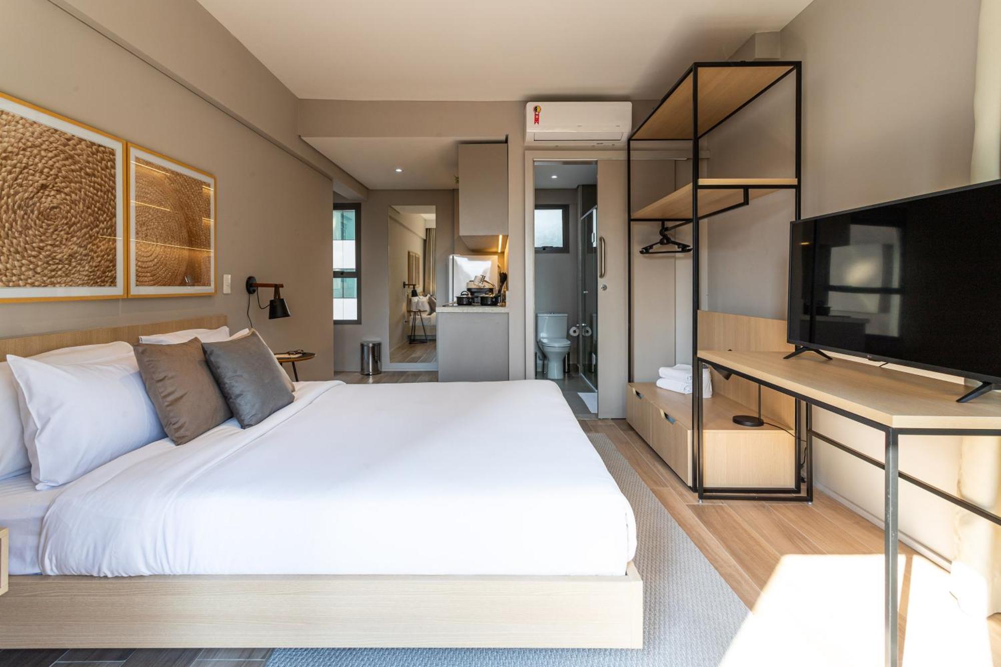 Apartamentos Novos Proximos Ao Masp E A Metros Da Estacao Consolacao E Avenida Paulista - Next Haddock São Paulo Room photo