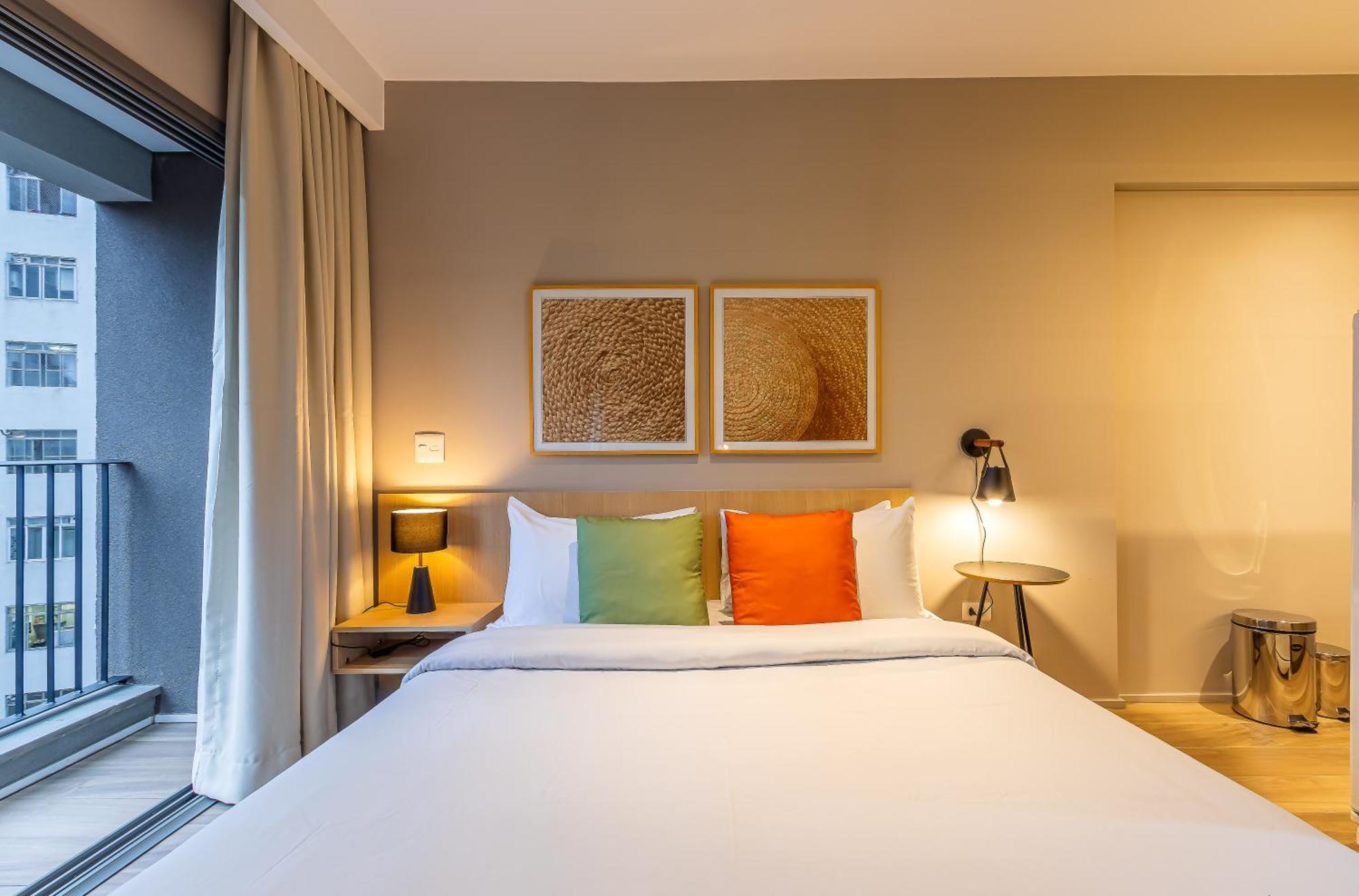 Apartamentos Novos Proximos Ao Masp E A Metros Da Estacao Consolacao E Avenida Paulista - Next Haddock São Paulo Room photo