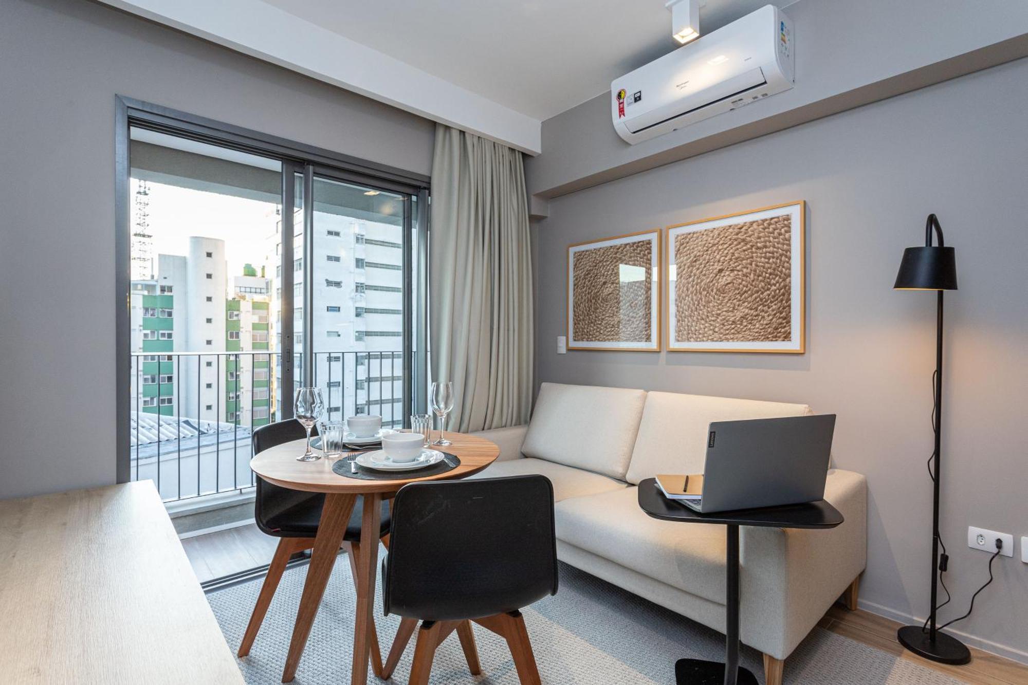 Apartamentos Novos Proximos Ao Masp E A Metros Da Estacao Consolacao E Avenida Paulista - Next Haddock São Paulo Exterior photo